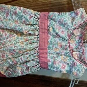 Vintage design kid’s stylish floral blouse